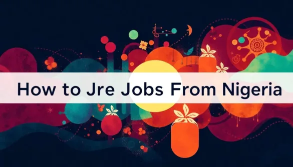 How to Japa With Home Care Jobs From Nigeria