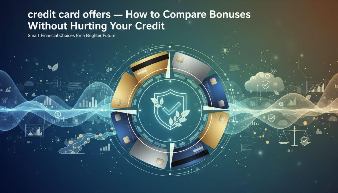 credit card offers — How to Compare Bonuses Without Hurting Your Credit