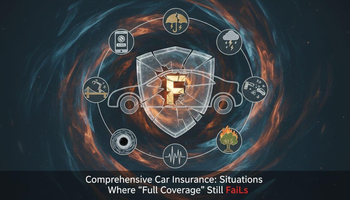 Comprehensive Car Insurance: Situations Where “Full Coverage” Still Fails